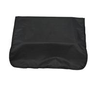 Sdlnklm Housse Dos Fauteuil Salon Coiffure Couverture Plastique Étanche Résistante Accessoire Transparent Approprié pour Coiffeurs Spa Salon, Noir