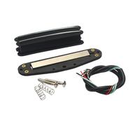 Sdlnklm Humbucker Guitare Électrique Double Rail Pickup Mini Accessoire Pièce Guitare Kit Installation DIY Compatible Configuration Série, Noir