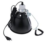 Sdlnklm Lampe à Pince pour Reptiles Support Douille Chauffante Céramique Structure en Aluminium Tête E27 Résistante à 300W Convient pour Terrarium Animaux de