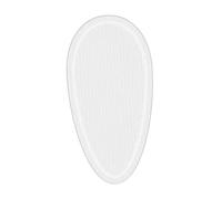 Sdlnklm Lime Pied Professionnelle Outil Pédicure Râpe à Callosités Compact Légère Nettoyage Aisé En Verre Adaptée pour Femmes Hommes Hygiène Maison Déplacemen, Forme