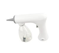 Sdlnklm Machine à Mousse Cheveux Dispositif Foaming Coiffure PP Fonction Filtration Uniforme Recharge USB Application Facile Adaptée Aux Salons et Coiffeurs I, Blanc 300 Ml
