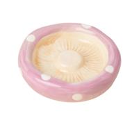 Sdlnklm Maison pour Hamster en Bois, Nid pour Hamster en Forme de Champignon, Gamelle D'extérieur Multifonctionnelle et Mignonne pour Chinchillas et Furet