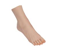 Sdlnklm Mannequin Pied Modèle Féminin Pied Exposition Chaussettes Chaussures Présentation Collier Matériau PVC Adapté Photographie Accessoires, Pied Droit