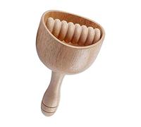 Sdlnklm Massage Aide Bois Cup Massage Outil Kit Corps Libération Point Fonction Bois Utilisable pour Détente Maison Bureau Entraîneur Masseur Athlèt, avec roulettes18cmX9CM