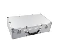 Sdlnklm Mic Case Boîte Rigide Transport Micro Main Housse Mousse Épaisse Étui Organisation Micro Professionnel Adapté Entreprise Domicile Sortie, Blanc