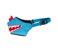 Sdlnklm Muserolle pour Chien Anti-aboiement et Anti-Morsure Fermeture Réglable en Nylon Accessoire Confortable Facile à Transporter Matériau Résistant Adaptée, Bleu, L