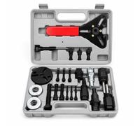 Sdlnklm Outil Débrayage Compresseur Automobile Kit Extracteur Compresseur Extracteur Embrayage Extracteur Roulement Adaptateurs Filetés Alliage avec Mallette de Adapté aux Ateliers Garages Bricolage