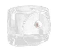 Sdlnklm Panier Transparent pour Chat, Maison pour Chat, Centre D'activités, Clapier, Accessoires pour Chat, Lieu de Couchage pour Animaux de Compagnie, Li, Boule de Chat Carrée