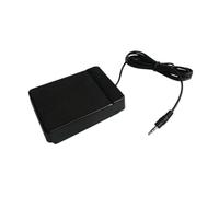 Sdlnklm Pédale de Sustain Contrôleur Compact Pied Interrupteur Remplacement Usages Multiples Accessoire Matériau Résistant Idéal pour Piano Clavier Module AUD, 3.5mm