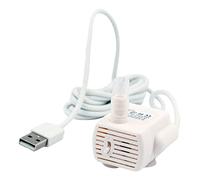 Sdlnklm Pompe Automatique Pompe Fontaine Distributeur Eau pour Animaux Domestiques Accessoire USB Installation Simple Amovible -Silencieux Adaptée à, sans