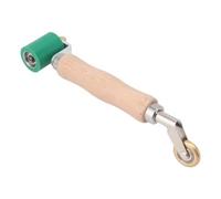 Sdlnklm Pvc Roller Rouleau Manuel de Soudure d'Application de Outil de Presse Tête en Silicone sur Cadre Métallique Incliné Manche Bois, Array, Vert