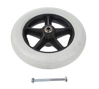 Sdlnklm Roue avant Fauteuil Roulant 8 Pouces Roue de Rechange Fauteuil Roulant Roulette avant Roulette 8 Pouces Matériau Polyuréthane Résistant Adapté pour