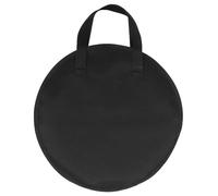 Sdlnklm Sac de Rangement pour Pad de Percussion Housse de Transport pour Tambour Batterie Portable En Tissu Oxford avec Poignée Résistante Fermeture Éclair Pr, noir