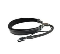 Sdlnklm Sangle Saxophone Ergonomique Harnais Professionnel Réglable Sangle de Cou Rembourrée En Velours PU Accessoire Confortable pour Alto Ténor Soprano, Épaulettes étroites