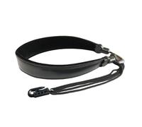 Sdlnklm Sangle Saxophone Ergonomique Harnais Professionnel Réglable Sangle de Cou Rembourrée En Velours PU Accessoire Confortable pour Alto Ténor Soprano, Épaulettes Larges