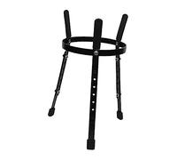 Sdlnklm Seated Barrel Stand Support pour Tambour Réglable Porte-Conga Antidérapant en Fer Rack Stable pour Djembé Africain Adapté pour Salle de Spectacle, 12 Pouces