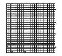 Sdlnklm Séparateur D'aquarium Multifonctionnel avec Compartiment D'isolation Inférieur et Filet de Séparation, Noir, 30x30x1cm