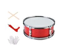 Sdlnklm Snare Drum Ensemble Percussion 14 Pouces Instrument avec Sangle Réglable Peau Polyester pour Débutants Pratique Personnelle Cours Collectif Anniversai, Spogle Tone 14po