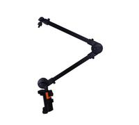 Sdlnklm Support Articulé Réglable pour Fixation Amovible Gestion de Câble Construction Alliage Stable Convient à L'Enregistrement Stream, sans Clip