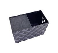 Sdlnklm Support Ciseaux Rangement Bloc Organisateur Coiffure Porte-ciseaux Partie Intérieure Amovible Antidérapante Adapté pour Coiffeur Salon Salle de Bain, noir