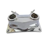 Sdlnklm Support de Cymbale Tom à Pince Double Trou pour Instrument de Remplacement, Support de Batterie pour