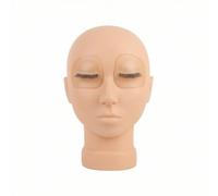 Sdlnklm Tête d'Entraînement Cosmétique Mannequin Tête de Pratique Support de Formation Modèle de Maquillage Morphologie Humaine Réaliste avec Cou Surface