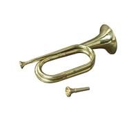 Sdlnklm Trompette Bugle Instrument Cuivre Bugle Cavalerie Embouchure Bande Rétro Apprentissage Débutant Adaptée Orchestre Ambiance Festival Groupe Scolaire