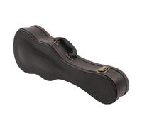 Sdlnklm Ukulele Étui Imperméable Rigide Housse de Transport Ukulélé En Cuir Pu Léger avec Poignée Pratique Convenant à Déplacement Prestation Formation Offrir, Black 26po