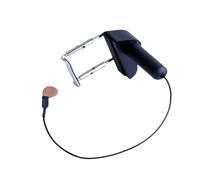 Sdlnklm Violin Pickup Doté d'Un Piezo Clip Flexible à Coussin Doux Antidérapant Installation Rapide et Préservation Du Son Naturel de l'Instrument