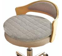 SDNAM Coussin/Galette de Chaise Ronde 40cm/35cm/30cm/45cm Antidérapants Coussin de Siège Rond Exterieur/Intérieur Coussin D'assise Rond Jardin, Cuisine, Bureau, Salle à Manger(H2,Diameter 30cm)