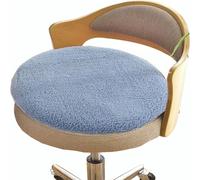 SDNAM Coussin/Galette de Chaise Ronde 40cm/35cm/30cm/45cm Antidérapants Coussin de Siège Rond Exterieur/Intérieur Coussin D'assise Rond Jardin, Cuisine, Bureau, Salle à Manger(H51,Diameter 35cm)
