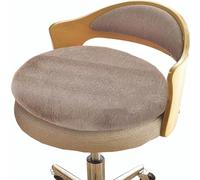 SDNAM Coussin/Galette de Chaise Ronde 40cm/35cm/30cm/45cm Antidérapants Coussin de Siège Rond Exterieur/Intérieur Coussin D'assise Rond Jardin, Cuisine, Bureau, Salle à Manger(H62,Diameter 40cm)