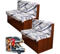 SDNAM Housse De Coussin Extensible Pour Dinette RV - Anti Slip - Facile À Installer - Protection Complète - Lavable En Machine - Couleur: #8