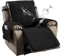 SDNAM Housse de Fauteuil Relax Inclinable, Matelassé Couvre Fauteuil Inclinable Doux Protecteur Canapé 1 Place Antidérapant pour Animaux de Compagnie (Color : 43#)