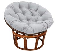 SDNAM Rond Coussin De Chaise Imperméable Extérieur, Coussin De Chaise Suspendue Coussin De Siège Coussin De Chaise Confortable Coussin De Siège Amovible, pour Jardin(X2,110X110X10CM)
