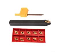 SDNCN1212H07 Porte-outils externe avec inserts DCMT070204 pour un usinage efficace dans des environnements sales