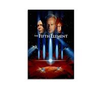 sdnkbro Poster classique du film The Fifth Element Bruce Willis - Impression sur toile - Décoration murale moderne pour chambre à coucher - 50 x 75 cm