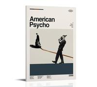 sdnkbro Poster de film American Psycho Patrick Bateman Suits Thugs - Impression sur toile murale moderne pour chambre à coucher (20 x 30 cm)
