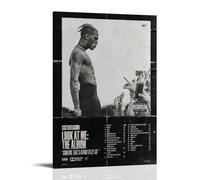 sdnkbro Xxxtentacion Poster décoratif sur toile style hip-hop rétro pour chambre à coucher (20 x 30 cm)
