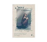 SDOBVDZ Poster acteur et chanteur Dove Cameron (27) sur toile pour décoration murale de salon, chambre à coucher (50 x 75 cm)