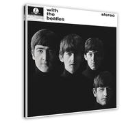 SDOBVDZ Poster sur toile de l'album The Beatles With The Beatles - Décoration murale pour salon, chambre à coucher - 60 x 60 cm