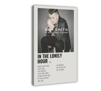 SDOBVDZ Poster sur toile Sam Smith In The Lonely Hour - Décoration murale pour salon, chambre à coucher - 60 x 90 cm