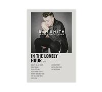 SDOBVDZ Poster sur toile Sam Smith In The Lonely Hour - Décoration pour chambre à coucher, bureau, chambre - Cadeau - 60 x 90 cm