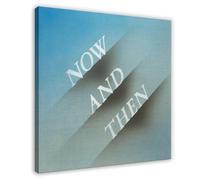 SDOBVDZ Poster sur toile The Beatles Now And Then - Décoration murale pour salon, chambre à coucher - 70 x 70 cm