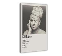SDOBVDZ Sam Smith Gloria Poster sur toile pour chambre à coucher, bureau, chambre, cadeau 40 x 60 cm