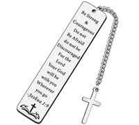 SDOFY Cadeaux de première communion pour garçons et filles, cadeaux de confirmation, cadeaux de baptême, cadeaux chrétiens, cadeaux religieux, marque-pages inspirants pour femmes et hommes