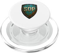 SDP Bouclier métallique Sarcelle PopSockets PopGrip pour MagSafe