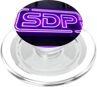 SDP Enseigne néon Violet PopSockets PopGrip pour MagSafe
