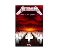 SDPOUGVY Metallica Poster sur toile « Master of Puppets » - Décoration de chambre à coucher, bureau, cadeau - 20 x 30 cm