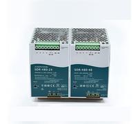 SDR-480/SDR-480P 24 V 48 V 480 W Alimentation à commutation industrielle à sortie unique avec PFC et fonction parallèle 1 pièce (taille : 48 V, couleur : SDR-480P parallèle)